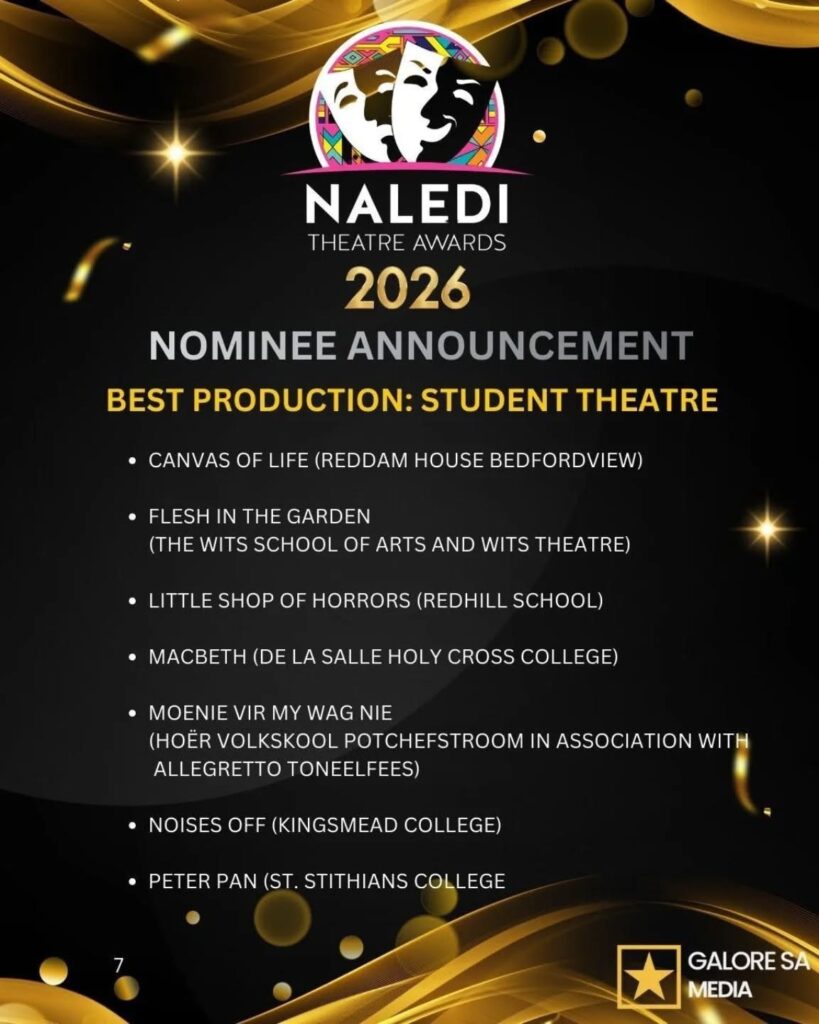 Kingsmead College is a Naledi Nominee